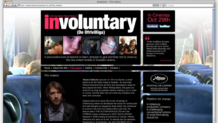 Involuntary Film site